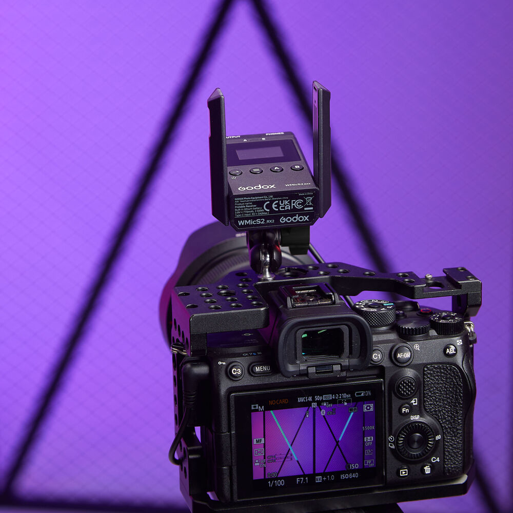 GODOX WicS2 Sistema de Microfone UHF Wireless Kit 1