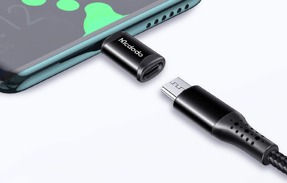 MCDODO Adaptador USB-C Fêmea / USB-C Macho