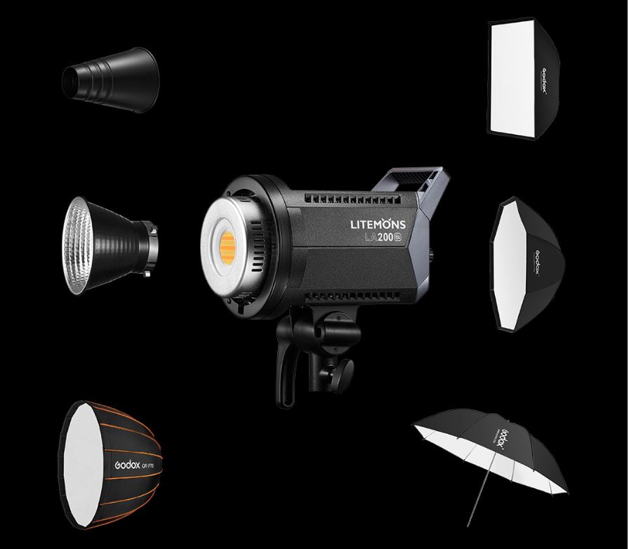 GODOX Kit Duplo Iluminador LED Litemons LA 200D