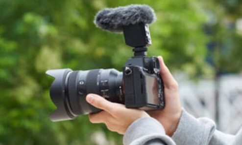 Sony Microfone "Shotgun" ECM-B10 Sony Microfone "Shotgun" ECM-B10