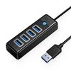 ORICO Hub USB para 4xUSB 3.0 Preto - 0.15mORICO Hub USB para 4xUSB 3.0 Preto - 0.15m