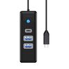 ORICO Hub USB-C para USB 3.0 Preto - 0.15m