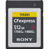SONY CFexpress Type B R1700 / W1480 512GB