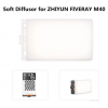 ZHIYUN Difusor de Silicone para FIVERAY M40