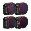 FREEWELL Conjunto de 4 Filtros ND128 + ND256 + ND512 + ND1000 para DJI Mini 3 Pro / Mini 3