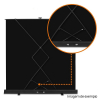 WALIMEX PRO FUNDO ROLL-UP 210X220CM - Preto