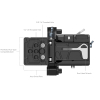 SMALLRIG 4244 Sapata Rotativa Horizontal para Vertical para Sony E e FX