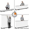 WALIMEX PRO Fundo Roll-Up 210x220cm - Branco