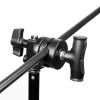 SHAPE Perna Deslizante 50.80cm com Suporte C de 13.33cm (Preto)