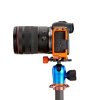 3 LEGGED THING L-Bracket Roxie para Canon R5, R5C e R6 - Laranja