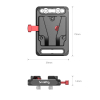 ​SMALLRIG 2987 Placa para Bateria de Montagem Mini V