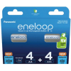 ENELOOP Pilha Recarregável AA 2000mAh (4 un) + Pilha Recarregável AAA 800mAh (4 un)ENELOOP Pilha Recarregável AA 2000mAh (4 un) + Pilha Recarregável AAA 800mAh (4 un)ENELOOP Pilha Recarregável AA 2000mAh (4 un) + Pilha Recarregável AAA 800mAh (4 un)