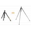 K&F CONCEPT A255A4 Tripé Portátil com Selfie-Stick e Suporte Smartphone