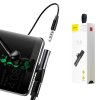 Adaptador USB-C para Jack 3.5mm e USB-C Fêmea