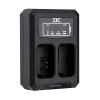 ​JJC Carregador USB Duplo para Baterias NP-FW50