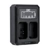 ​JJC Carregador USB Duplo para Baterias NP-FW50