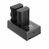 SMALLRIG 3821 Kit Carregador + 2 Baterias LP-E6HN 2040mAh