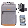 K&F CONCEPT Mochila Multifuncional Camera Backpack KF13.104V1 - 22L (Cinza)