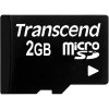 TRANSCEND MicroSD + Adaptador - 2GB