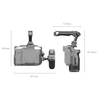 SMALLRIG 4539 HawkLock Advanced Cage Kit Quick Release para Sony Alpha 7R V / Alpha 7 IV / Alpha 7S III