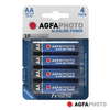 AGFAPHOTO Pilha Alcalina LR6/AA 1.5V - 4 Unidades