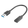 COLORCABLE Cabo Adaptador USB-C Fêmea para USB-A Macho - 15cm