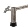 SAVAGE Kit C-Stand Aço Inoxidável 290cm com Braço Inclinável e Fundo Branco