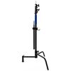SAVAGE Kit C-Stand Aço Inoxidável 290cm com Braço Inclinável Preto