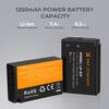 K&F CONCEPT Bateria LP-E17 1250mAh
