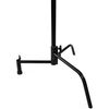 SAVAGE Kit C-Stand Aço Inoxidável 290cm com Braço Inclinável Preto