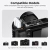 K&F CONCEPT Bateria com Carregamento USB-C NP-W235 2400mAh