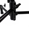 SAVAGE Kit C-Stand Aço Inoxidável 290cm com Braço Inclinável Preto