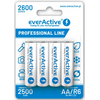 EVERACTIVE Professional Line Pilha Recarregável AA 2600mAh - 4 unidades
