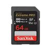 SANDISK ExtremePro SDXC 280MB/s V60 U3 UHS-II - 64GB