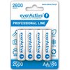 EVERACTIVE Professional Line Pilha Recarregável AA 2600mAh - 4 unidades