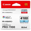 CANON Tinteiro Ciano Photo 80ml PFI-4100PC