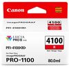 CANON Tinteiro Vermelho 80ml PFI-4100R