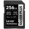 LEXAR Professional SDXC Silver Plus 205MB/s U3 UHS-I 4K - 256GB