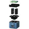 HAHNEL ProCube 3 Carregador Duplo para Baterias Panasonic e Pilhas AA