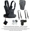 COTTON CARRIER Arnês de Torso com Suporte para 1 Cameras e 1 Binóculos CCS G3 - Cinza