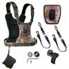 COTTON CARRIER Arnês de Torso com Suporte para 1 Cameras e 1 Binóculos CCS G3 - Camuflado