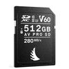 ANGELBIRD AV PRO SDXC 280Mb/s V60 U3 UHS-II 4K - 512GB