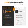 K&F CONCEPT Bateria  NP-F970 com USB-C PD 20W 10500mAh