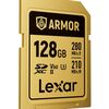 LEXAR SDXC ARMOR GOLD 280Mb/s Classe 10 V60 U3 UHS-II - 128GB
