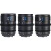 SIRUI Kit 3 Objetivas Vision Prime 1 Cine T1.4 Full Frame 24mm / 35mm / 50mm - Preto