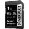LEXAR Professional SDXC Silver Plus 205MB/s U3 UHS-I 4K - 1TB