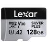 LEXAR Micro SDXC Silver Plus 205Mb/s Classe 10 V30 U3 UHS-I - 128GB