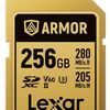 LEXAR SDXC ARMOR GOLD 280Mb/s Classe 10 V60 U3 UHS-II - 256GB