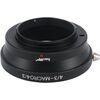 CAPA Anel Adaptador Micro 4/3 para Macro 4/3