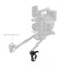 SMALLRIG 5240 Punho Liquid Series com Roseta ARRI - Lado Esquerdo